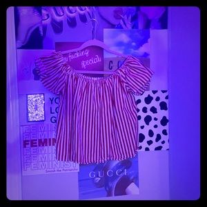 Off the shoulder top